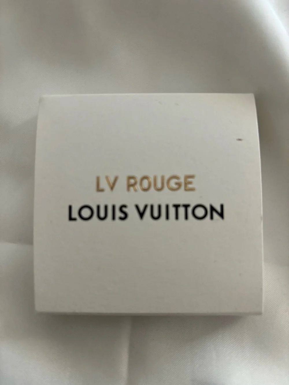 LV sample lipstick